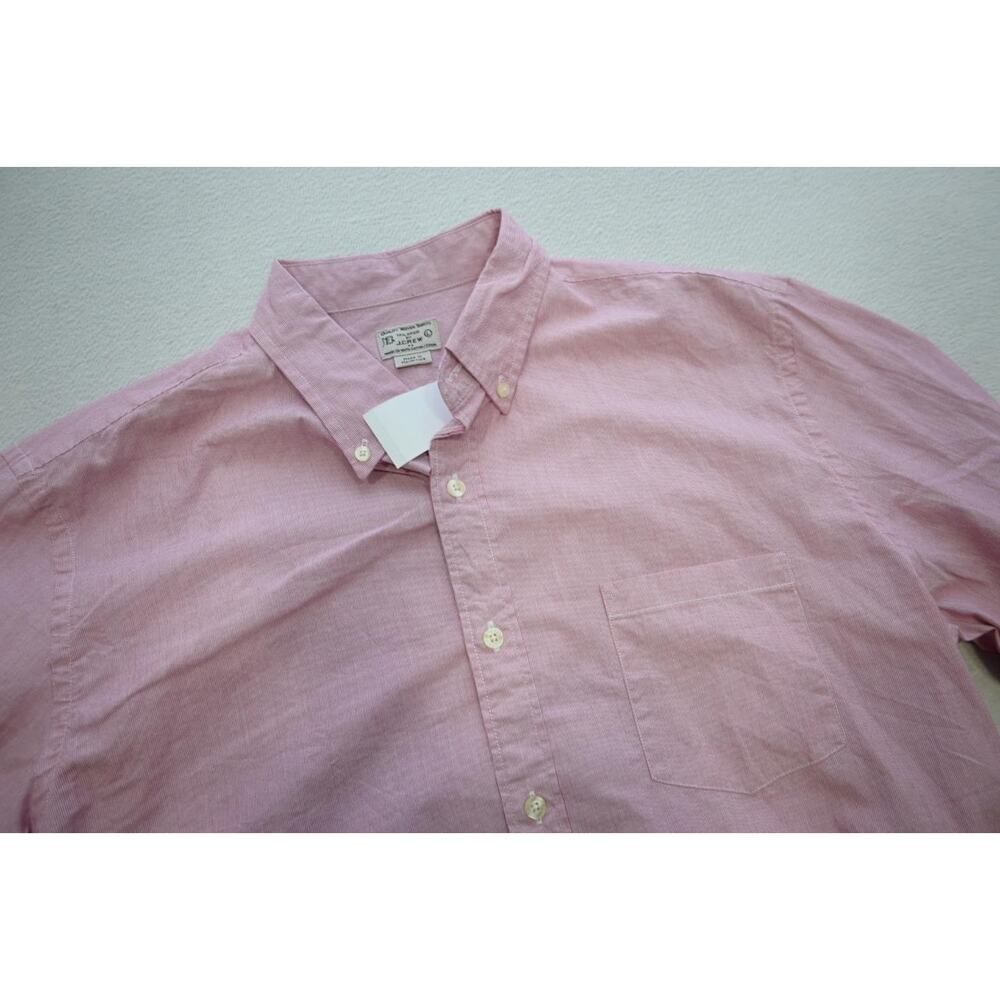 J Crew Dress Shirt Striped Casual Long Sleeve Button Up Mens Large NWT - Picture 5 of 8